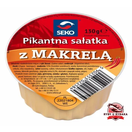 Pikantna sałatka z makreli